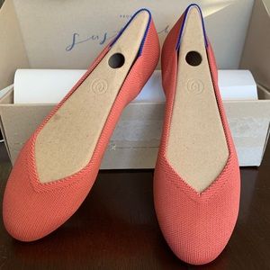 NWOT Rothy’s Copper flats size 10